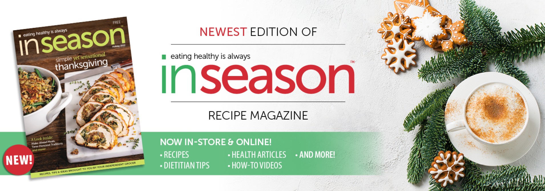 Inseason Recipe Magazine