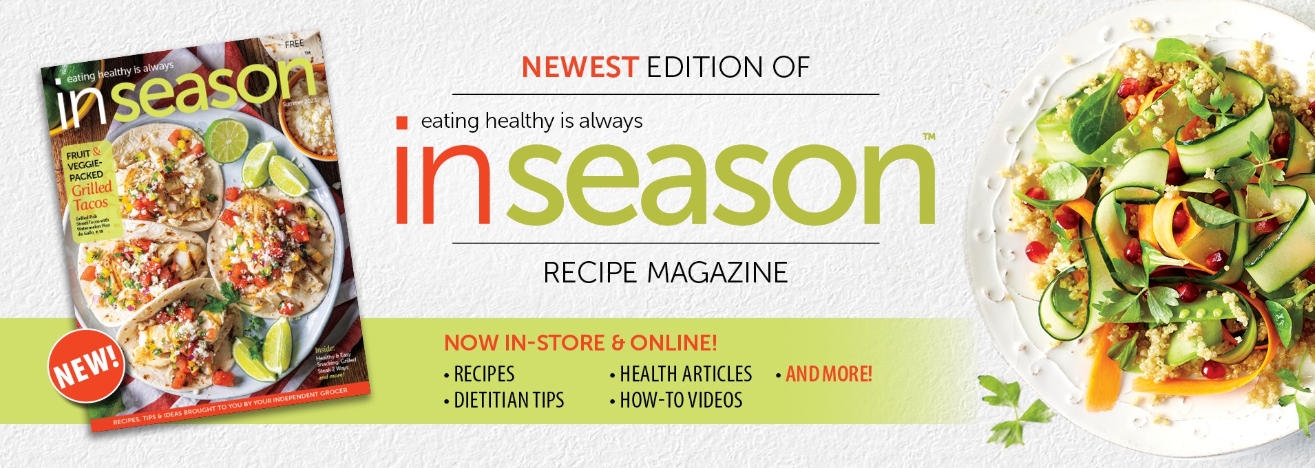 Inseason Recipe Magazine